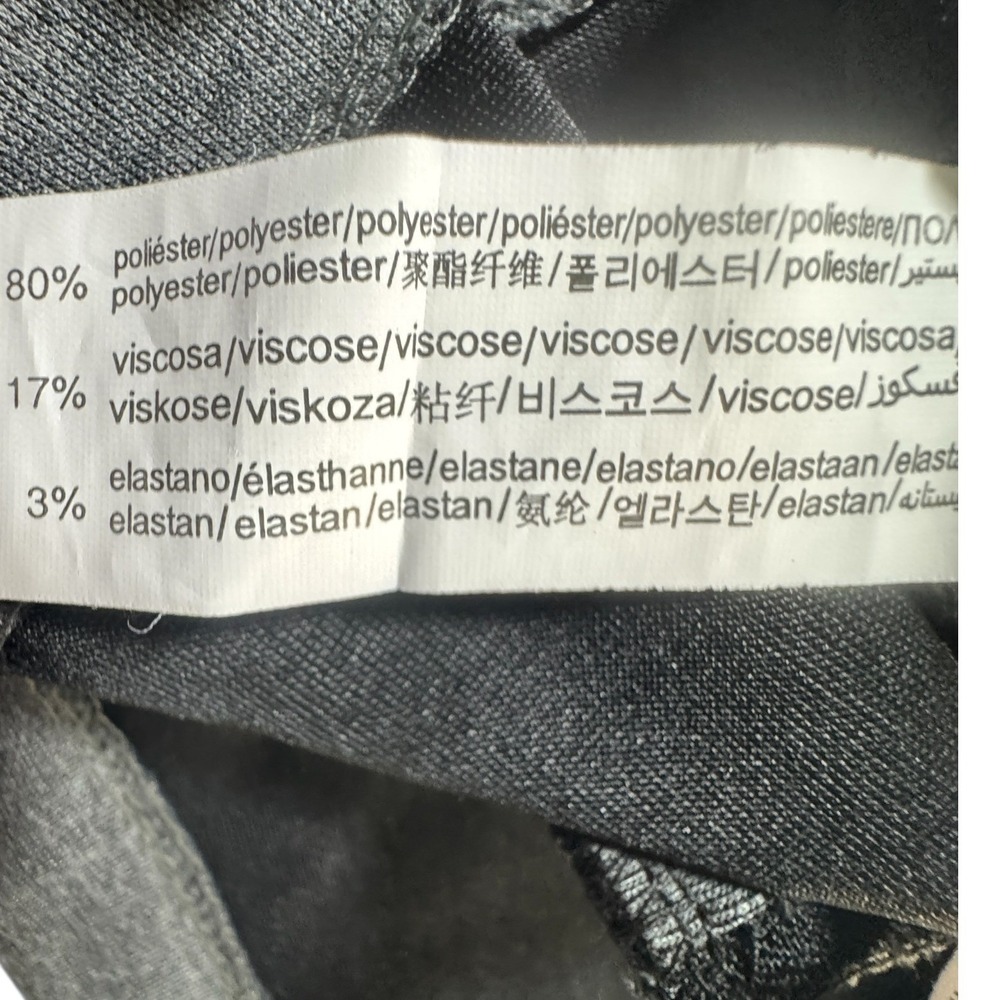 ZARA Men Grey Full Zip Track Jacket Athletic Casual Large travel basic gym - Picture 4 of 6